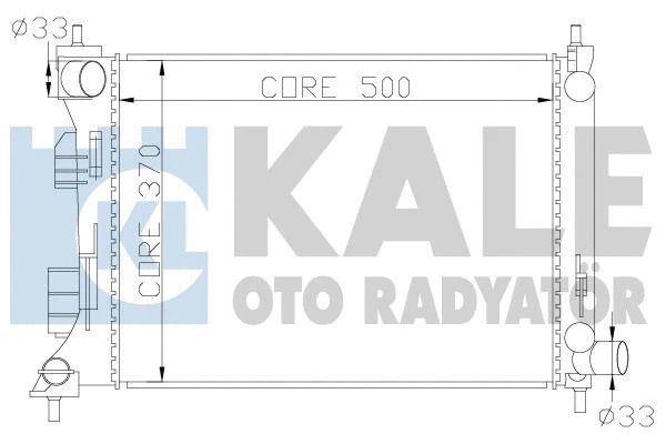 Радіатор охолодження KIA RIO, HYUNDAI ACCENT, KALE OTO RADYATOR (342285) Радіатор охолодження KIA RIO, HYUNDAI ACCENT, KALE OTO RADYATOR (342285)