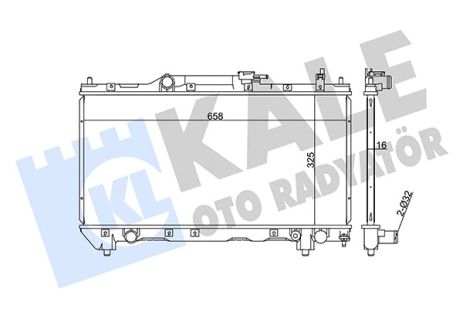 Радіатор охолодження TOYOTA AVENSIS, KALE OTO RADYATOR (351965) Радіатор охолодження TOYOTA AVENSIS, KALE OTO RADYATOR (351965)