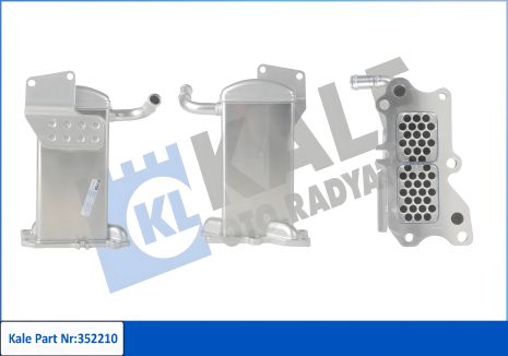 EGR радіатор для VW AMAROK, KALE OTO RADYATOR (352210) EGR радіатор для VW AMAROK, KALE OTO RADYATOR (352210)