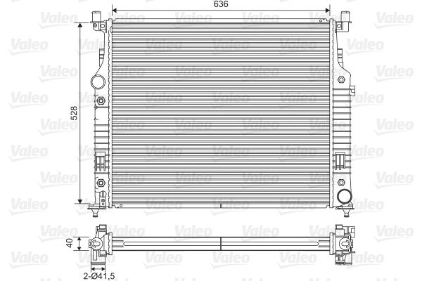 Радіатор охолодження MERCEDES-BENZ GL-CLASS, VALEO (701569) Радіатор охолодження MERCEDES-BENZ GL-CLASS, VALEO (701569)
