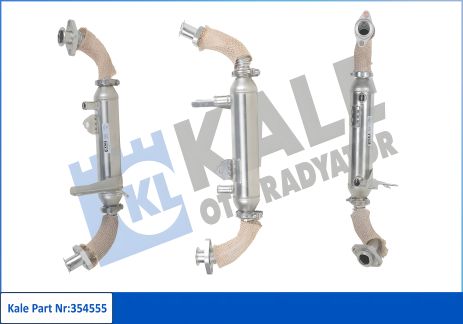 Охлаждающий EGR радиатор FIAT DOBLO, KALE OTO RADYATOR (354555)