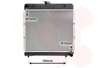 Радіатор охолодження 30002042 MERCEDESBENZ, VAN WEZEL (30002042) Радіатор охолодження 30002042 MERCEDESBENZ, VAN WEZEL (30002042)