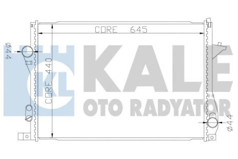 Радіатор охолодження BMW 5, KALE OTO RADYATOR (341915) Радіатор охолодження BMW 5, KALE OTO RADYATOR (341915)