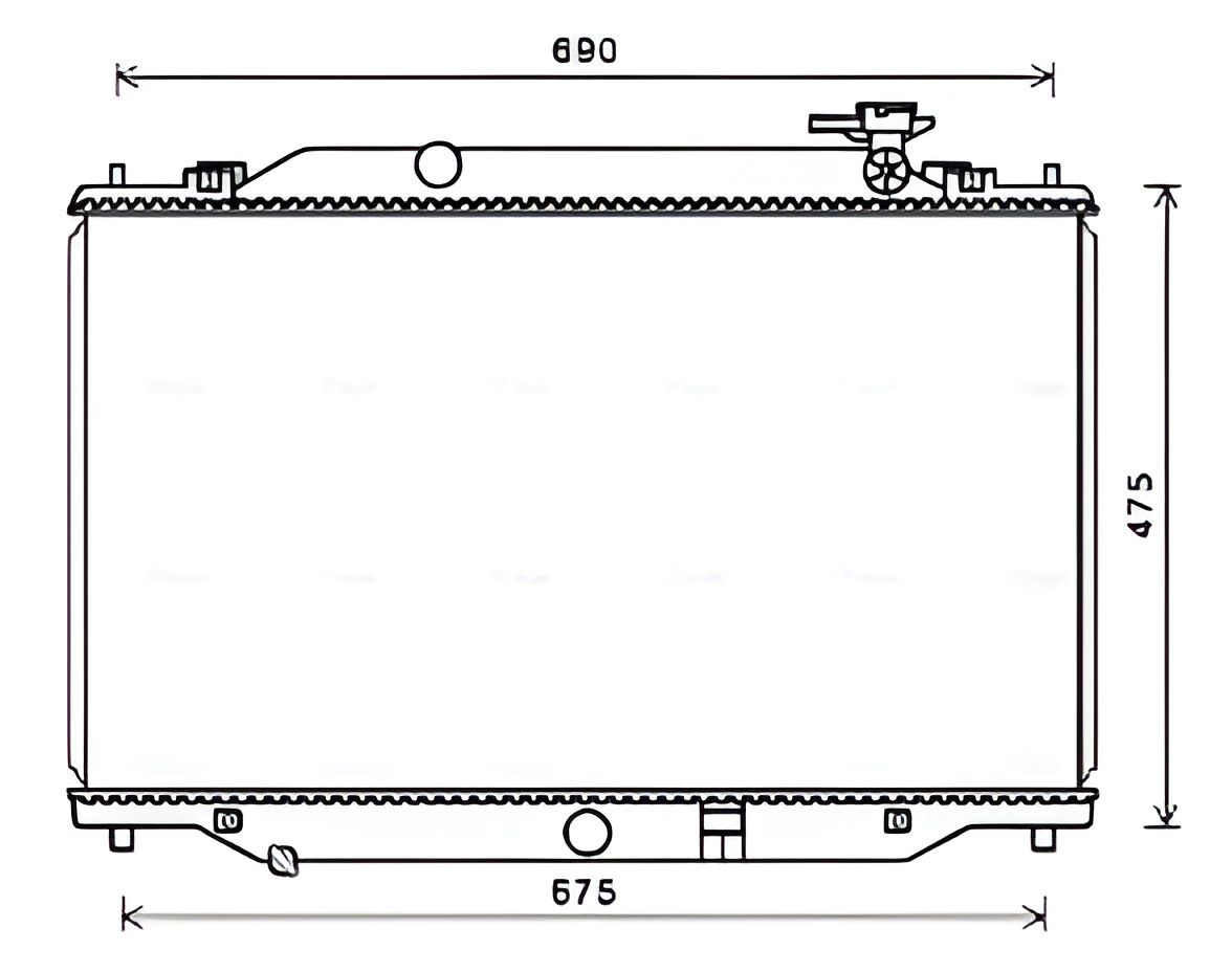Радиатор охлаждения для MAZDA CX-5 от AVA COOLING (MZ2270) Радиатор охлаждения для MAZDA CX-5 от AVA COOLING (MZ2270)