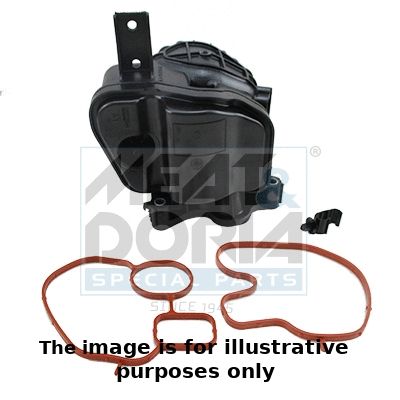 Радіатор EGR OPEL ZAFIRA, ALFA ROMEO, MEAT&DORIA (88401E)
