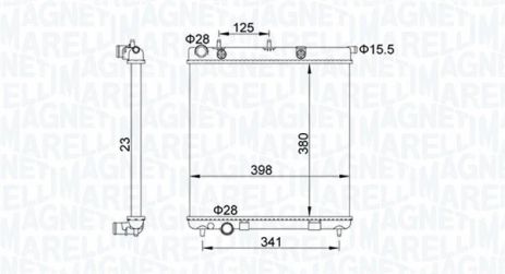 Радиатор охлаждения DS DS, PEUGEOT 2008, MAGNETI MARELLI (350213153700) Радиатор охлаждения DS DS, PEUGEOT 2008, MAGNETI MARELLI (350213153700)