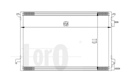 Радіатор кондиціонера SIGNUM/VECTRA C/CROMA 1.9 CDTi/1.9 JTD/w/o 02-, LORO (0370160014) Радіатор кондиціонера SIGNUM/VECTRA C/CROMA 1.9 CDTi/1.9 JTD/w/o 02-, LORO (0370160014)