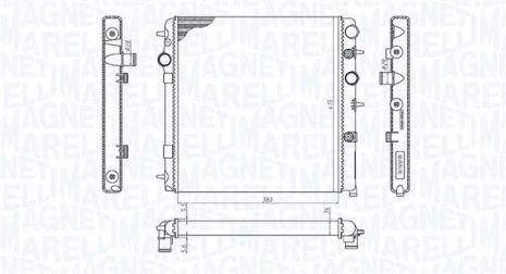 Радіатор охолодження CITROËN C3, PEUGEOT 208, MAGNETI MARELLI (350213198700) Радіатор охолодження CITROËN C3, PEUGEOT 208, MAGNETI MARELLI (350213198700)