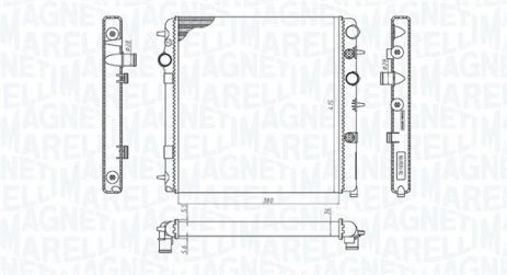 Радіатор охолодження CITROËN C3, PEUGEOT 208, MAGNETI MARELLI (350213198700) Радіатор охолодження CITROËN C3, PEUGEOT 208, MAGNETI MARELLI (350213198700)