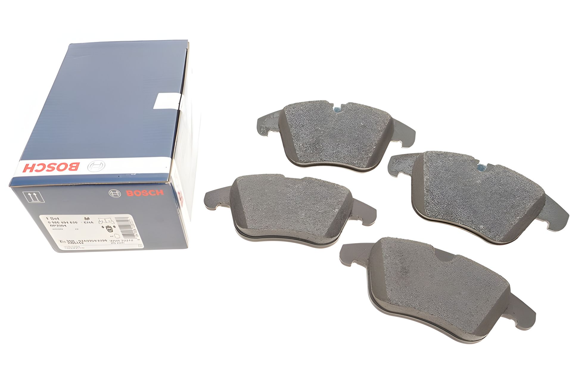 Комплект гальмівних колодок, дискове гальмо JAGUAR XE від BOSCH (0986494830) Комплект гальмівних колодок, дискове гальмо JAGUAR XE від BOSCH (0986494830)