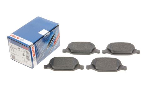 Комплект гальмівних колодок, дискове гальмо CITROËN E-MEHARI, FIAT GRANDE, BOSCH (0986424756)
