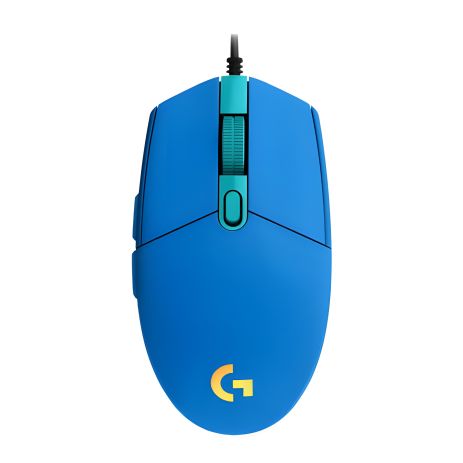 Бездротова миша Logitech G102 Lightsync з USB підключенням та 200-8000DPI, довжина кабелю 2.1m, синя (910-005801, 910-005810)