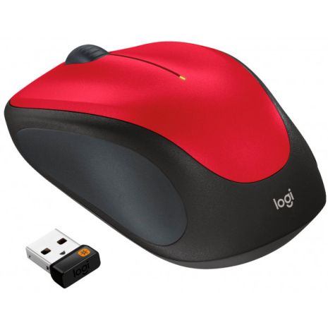 Бездротова миша Logitech M235 WL, 1000DPI, 1хАА, 2.4G, Red (910-002496) Бездротова миша Logitech M235 WL, 1000DPI, 1хАА, 2.4G, Red (910-002496)