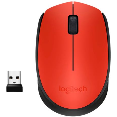 Бездротова миша Logitech M171, 1000DPI, 2.4G, 1xAA, Red (910-004641) Бездротова миша Logitech M171, 1000DPI, 2.4G, 1xAA, Red (910-004641)