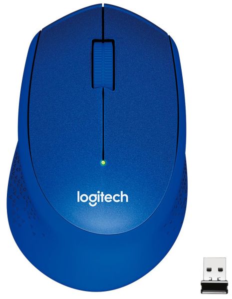 Бездротова миша Logitech M330 Silent Plus, 2.4G, 1xAA, Blue (910-004910) Бездротова миша Logitech M330 Silent Plus, 2.4G, 1xAA, Blue (910-004910)