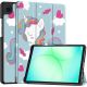 Чохол HardPrinted з малюнком Samsung Galaxy Tab A11 8.7 SM-X130 SM-X135 Єдинорожка