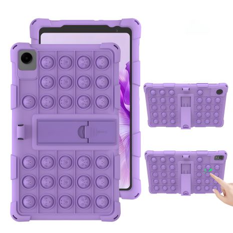 Pop-it чохол SoftGel Kids для Samsung Galaxy Tab A11 SM X130 X135 Фіолетовий