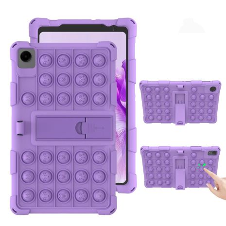 Чохол SoftGel Kids дитячий pop-it Samsung Galaxy Tab A11 SM X130 X135 Фіолетовий