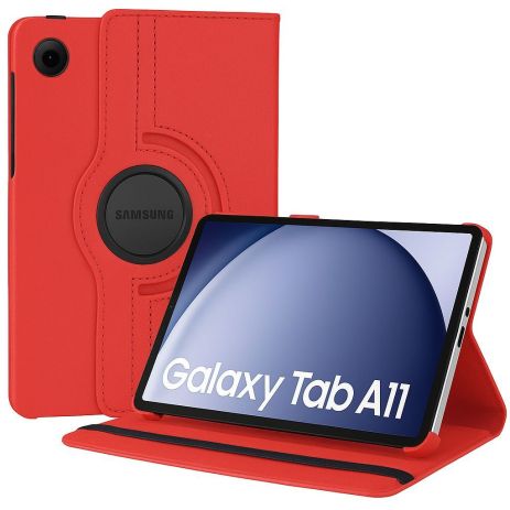 Чохол з поворотом на 360 Samsung Galaxy Tab A11 8.7 SM X130 X135 Червоний