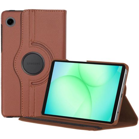 Чохол з поворотом на 360 Samsung Galaxy Tab A11 8.7 SM X130 X135 Коричневий