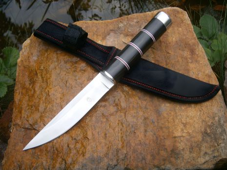 Ніж для туризму, полювання та риболовлі Самурай М-301 з чохлом 25 см Ніж для туризму, полювання та риболовлі Самурай М-301 з чохлом 25 см