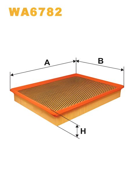 Воздушный фильтр OPEL 02-, WIX (WA6782) (5834070) Воздушный фильтр OPEL 02-, WIX (WA6782) (5834070)