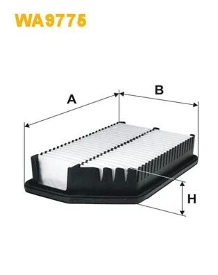 Фильтр воздушный Elantra (MD) 10-, WIX FILTERS (WA9775) (28113-3X000) Фильтр воздушный Elantra (MD) 10-, WIX FILTERS (WA9775) (28113-3X000)