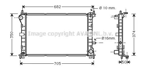 Радиатор охлаждения FD2379 FORD, AVA COOLING (FD2379) Радиатор охлаждения FD2379 FORD, AVA COOLING (FD2379)