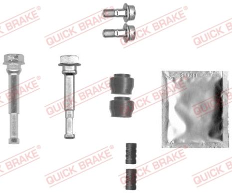 Ремкомплект пальців супорта MAZDA 6, FORD MONDEO, QUICK BRAKE (1131433X) Ремкомплект пальців супорта MAZDA 6, FORD MONDEO, QUICK BRAKE (1131433X)