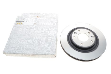Диск тормозной передний Qashqai II/X-Trail/Leaf/Kadjar 10-(296x26), RENAULT (402066624R)