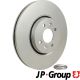 Гальмівний диск для RENAULT GRAND SCÉNIC, JP Group (4363101200)
