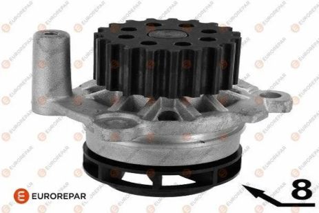 Водяной насос SKODA RAPID, SEAT ALHAMBRA, AUDI Q5, EUROREPAR (1623101680)