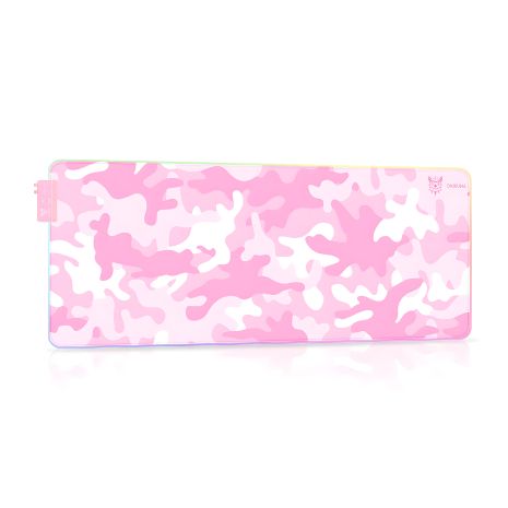 Ігровий килимок для миші ONIKUMA RGB MP005, 800x300x4мм, рожевий