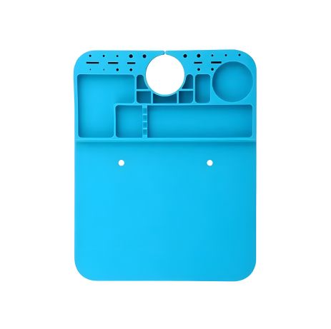 Силіконовий термостійкий килимок для паяння та ремонту техніки Mechanic V65 (під мікроскоп, 260x205) Силіконовий термостійкий килимок для паяння та ремонту техніки Mechanic V65 (під мікроскоп, 260x205)