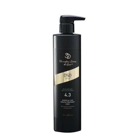 Відновлювальна маска з кератином DSD 4.3 Dixidox DeLuxe Keratin Treatment для стимуляції росту, 500 мл Відновлювальна маска з кератином DSD 4.3 Dixidox DeLuxe Keratin Treatment для стимуляції росту, 500 мл