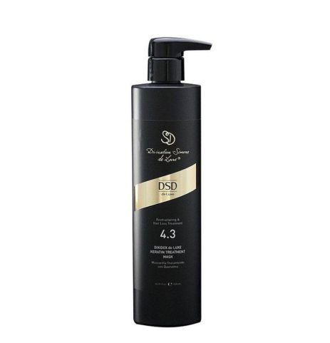 Відновлювальна маска з кератином DSD 4.3 Dixidox DeLuxe Keratin Treatment для стимуляції росту, 500 мл Відновлювальна маска з кератином DSD 4.3 Dixidox DeLuxe Keratin Treatment для стимуляції росту, 500 мл