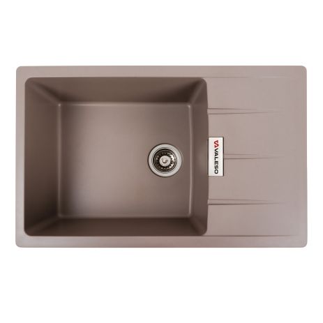 Кухонна гранітна мийка VALESO 7850 ROMA матова Дюна