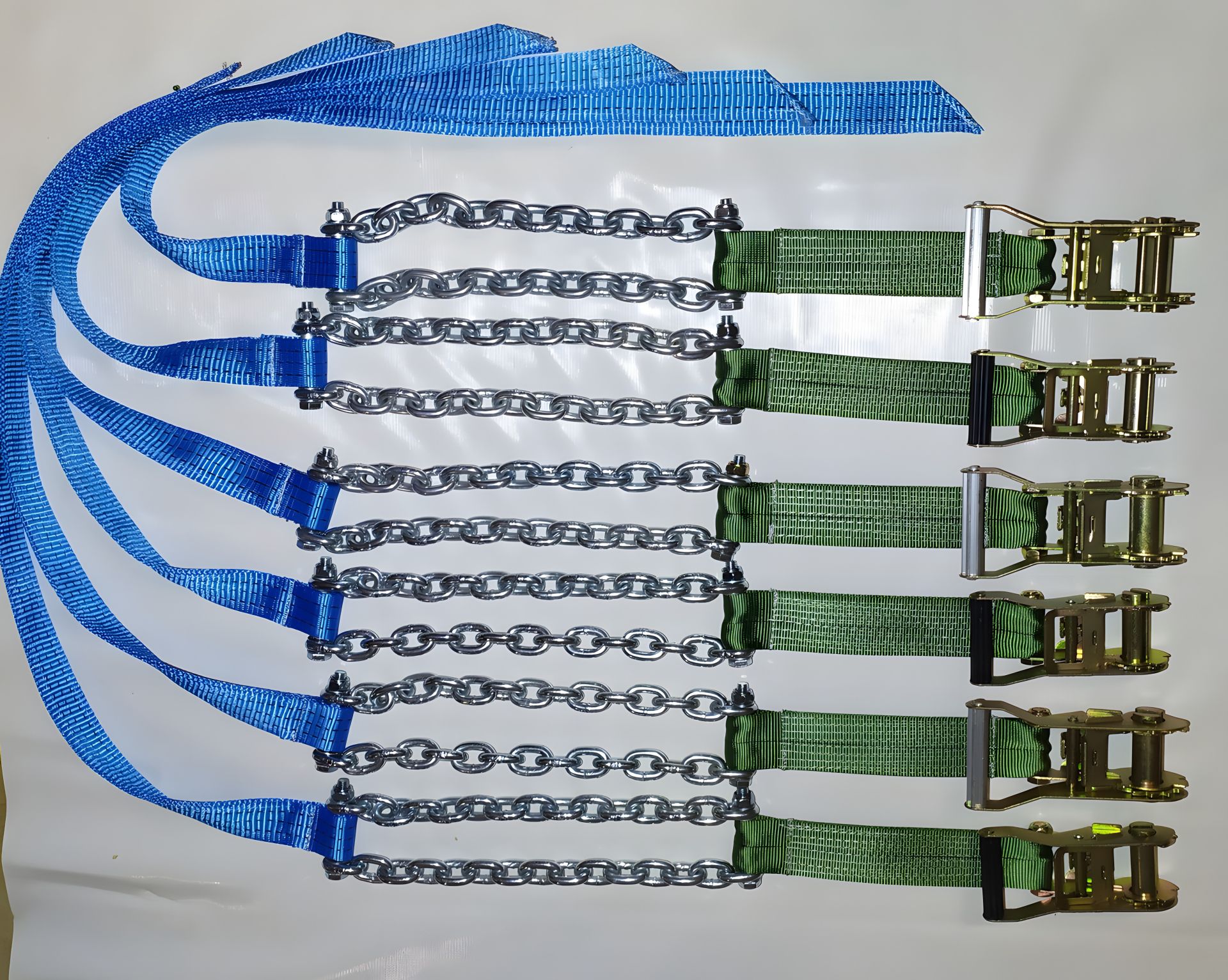 Ланцюги протиковзання для браслетів вантажівок 5т,7т,10т 6шт Ланцюги протиковзання для браслетів вантажівок 5т,7т,10т 6шт