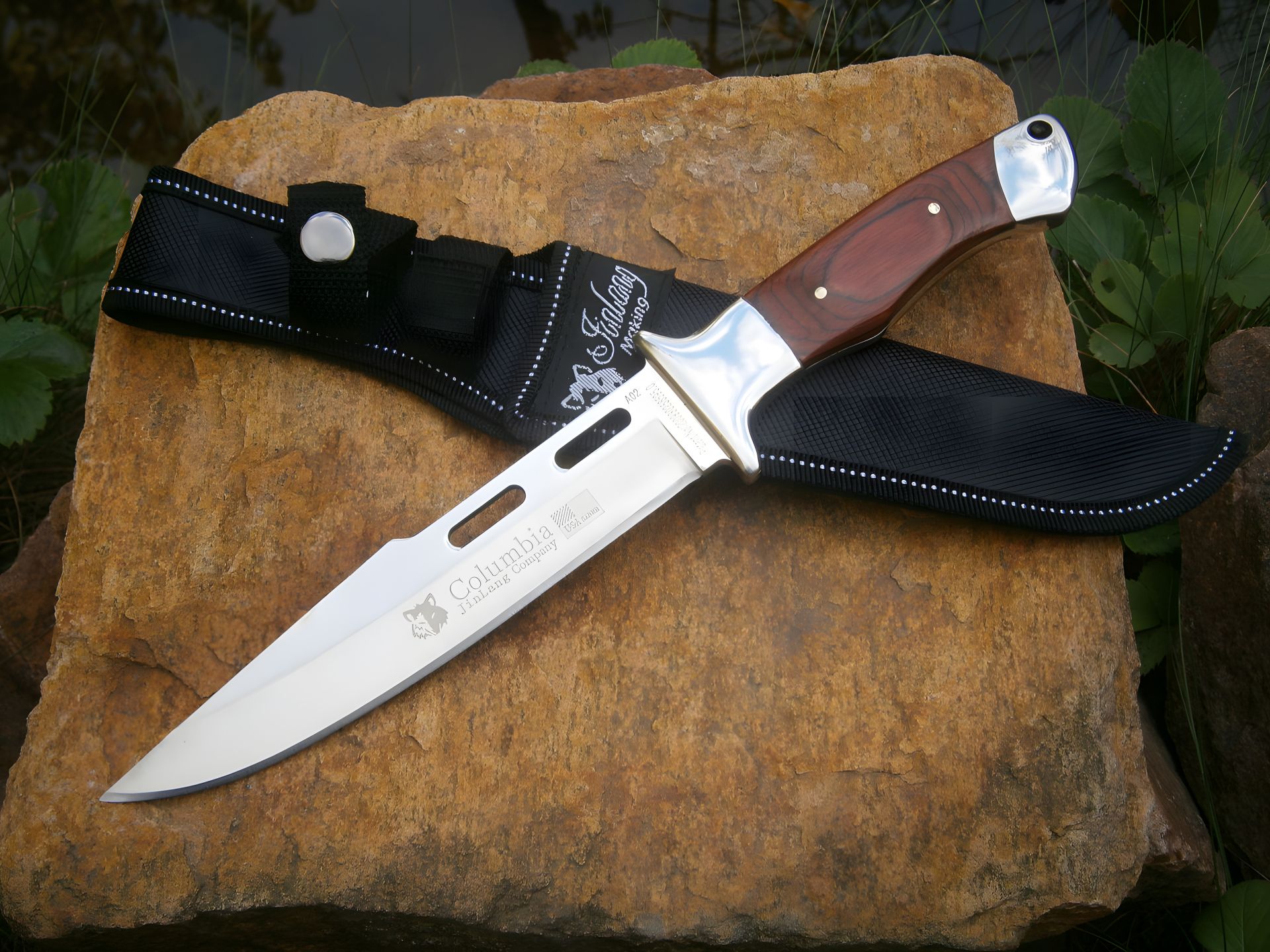Нож фультанг для туризма, охоты и рыбалки Columbia А-02 с чехлом 30 см. Нож фультанг для туризма, охоты и рыбалки Columbia А-02 с чехлом 30 см.