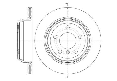 Диск тормозной BMW BMW 4, BMW 4 GRAN, REMSA (6145310)
