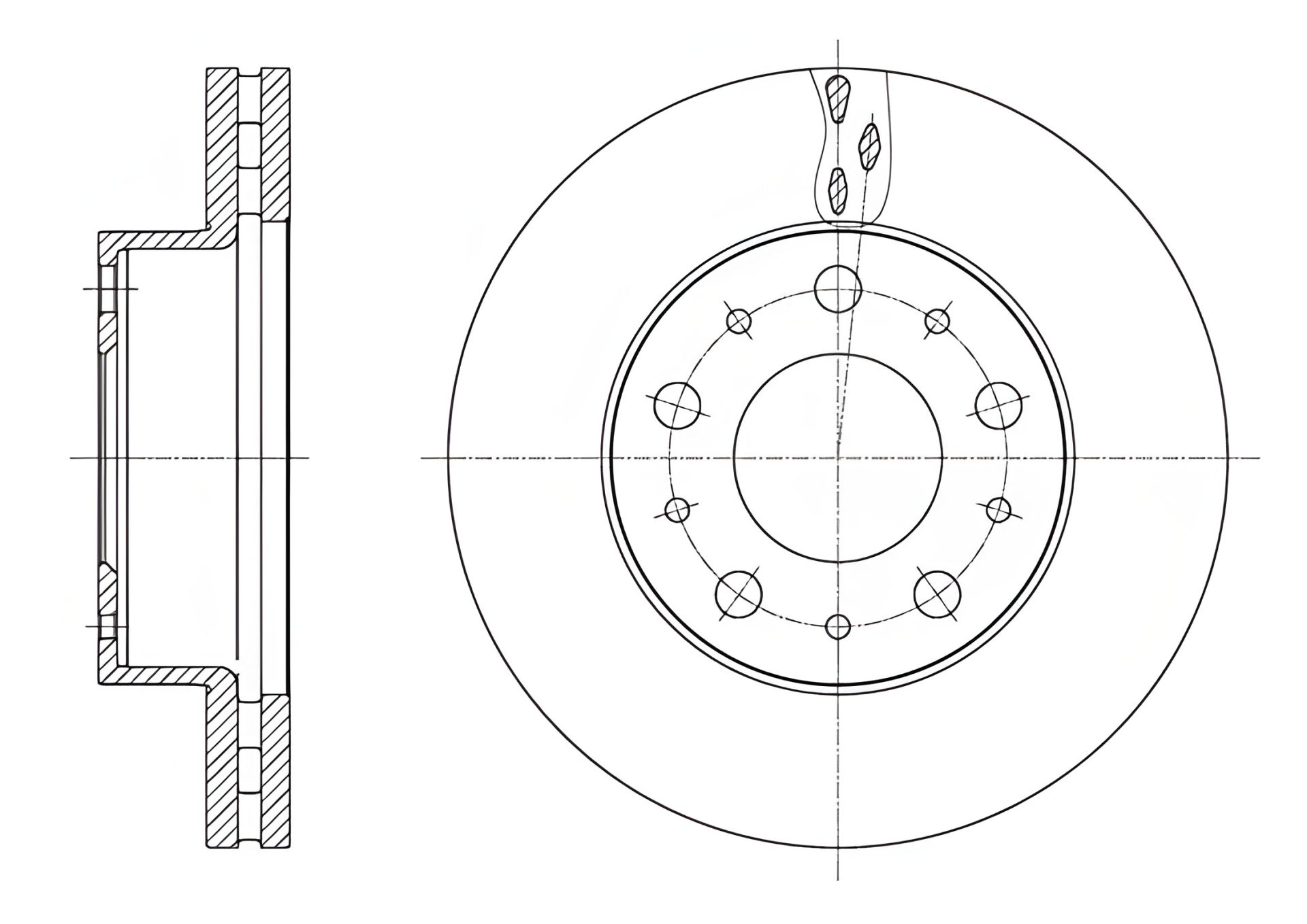 Диск тормозной FIAT и ALFA ALFA, LANCIA от REMSA (6160010) Диск тормозной FIAT и ALFA ALFA, LANCIA от REMSA (6160010)