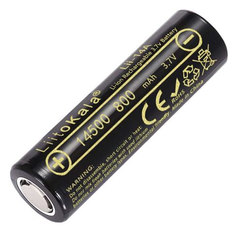 Аккумулятор LiitoKala Lii-14A 14500 / 3.7V / 0.5A / 800 mAh Original