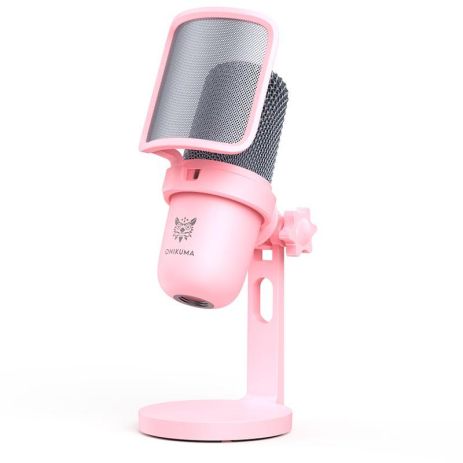 Микрофон Onikuma USB Gaming Microphone M630 |USB, PC/PS5/Mac| pink