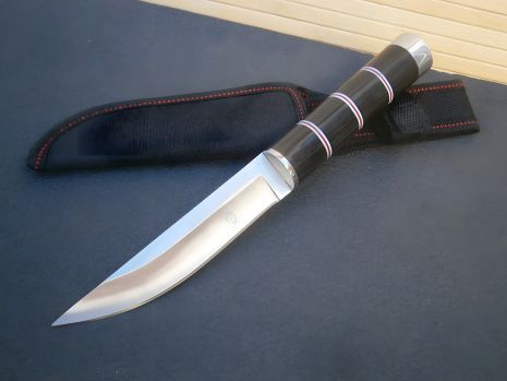 Нож для туризма, охоты и рыбалки "Самурай М-301" с чехлом, 25 см