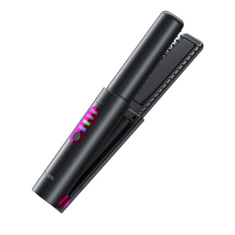 Портативная плойка для укладки волос HOCO Protect portable hair straightener DAR33 black Портативная плойка для укладки волос HOCO Protect portable hair straightener DAR33 black