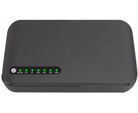 ДБЖ UPS SKE POE-830P-LFP Black (20000mAh, 18W, 1USB, 1Type-C, 1*9-12V, POE 24V, LiFepo4) для роутера