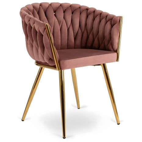 Крісло CAPI в рожевому велюрі Крісло CAPI в рожевому велюрі