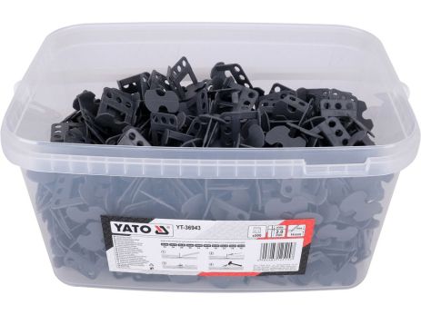 Клипсы СВП для укладки плитки YATO YT-36943