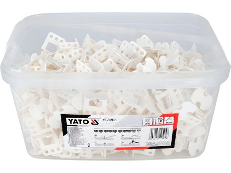 Плиткові кліпси для вирівнювання YATO YT-36933 Плиткові кліпси для вирівнювання YATO YT-36933