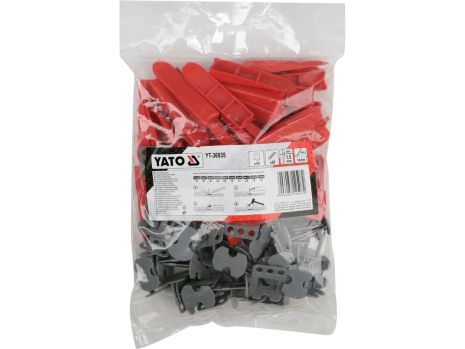 Скріпки та клини СВП для укладання плитки YATO YT-36935 Скріпки та клини СВП для укладання плитки YATO YT-36935